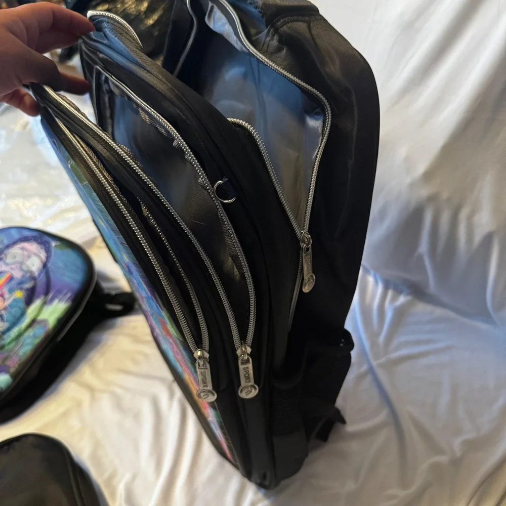 Rick and Morty Backpack Lunchbox Pencil Case 3 Piece School Set new‎ 17